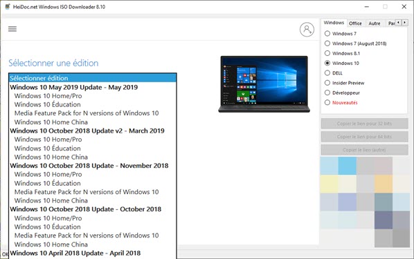 Windows 10 May Update ISO Downloader